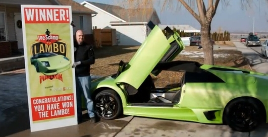 Американец разбил Lamborghini Murcielago через 6 часов после выигрыша