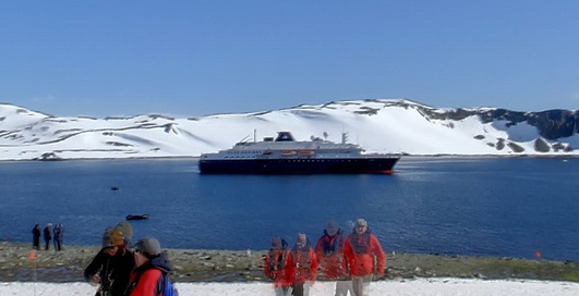 Street View добрался до Южного полюса