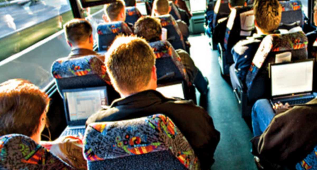 Московские автобусы обзавелись бесплатным Wi-Fi