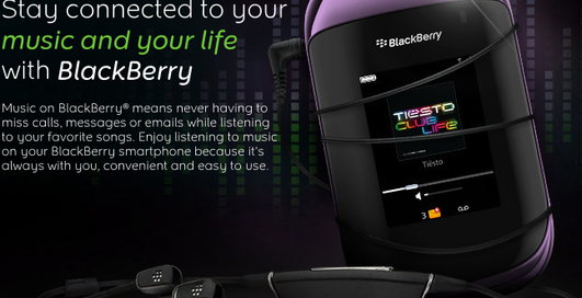 RIM запустила музыкальный сервис