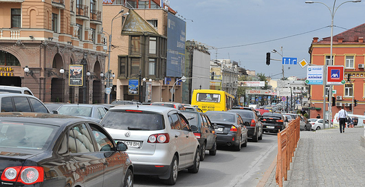 Видео с киевских улиц на Яндекс.Картах