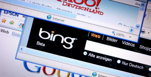 Bing наступает за счет Google