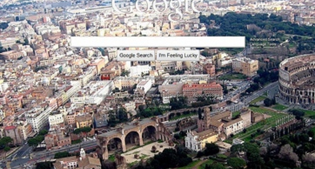 В Google можно поменять фон главной страницы