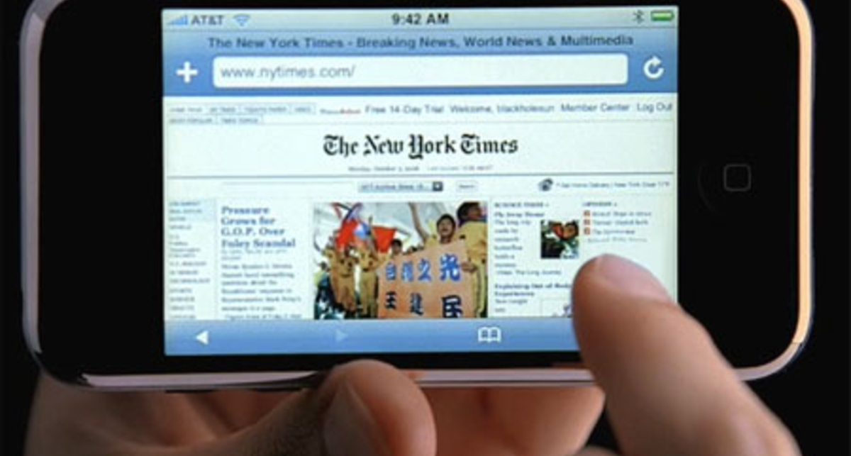 Объем мобильного трафика за год вырос втрое