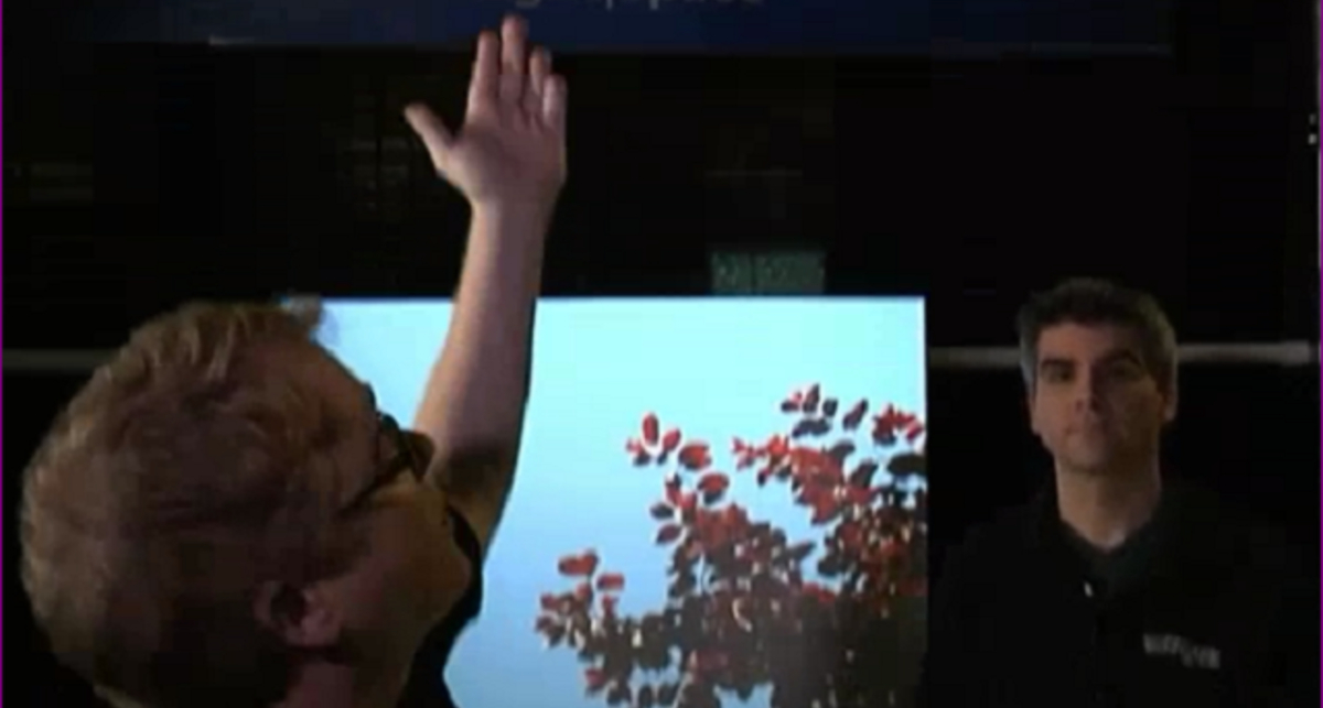 Специалисты Microsoft создали трехмерный сенсорный интерфейс