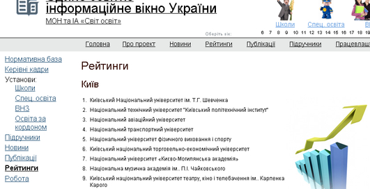 Табачник показал "единое информационное окно"