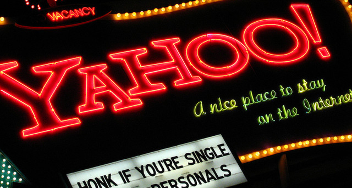 Yahoo увеличила прибыль в два раза
