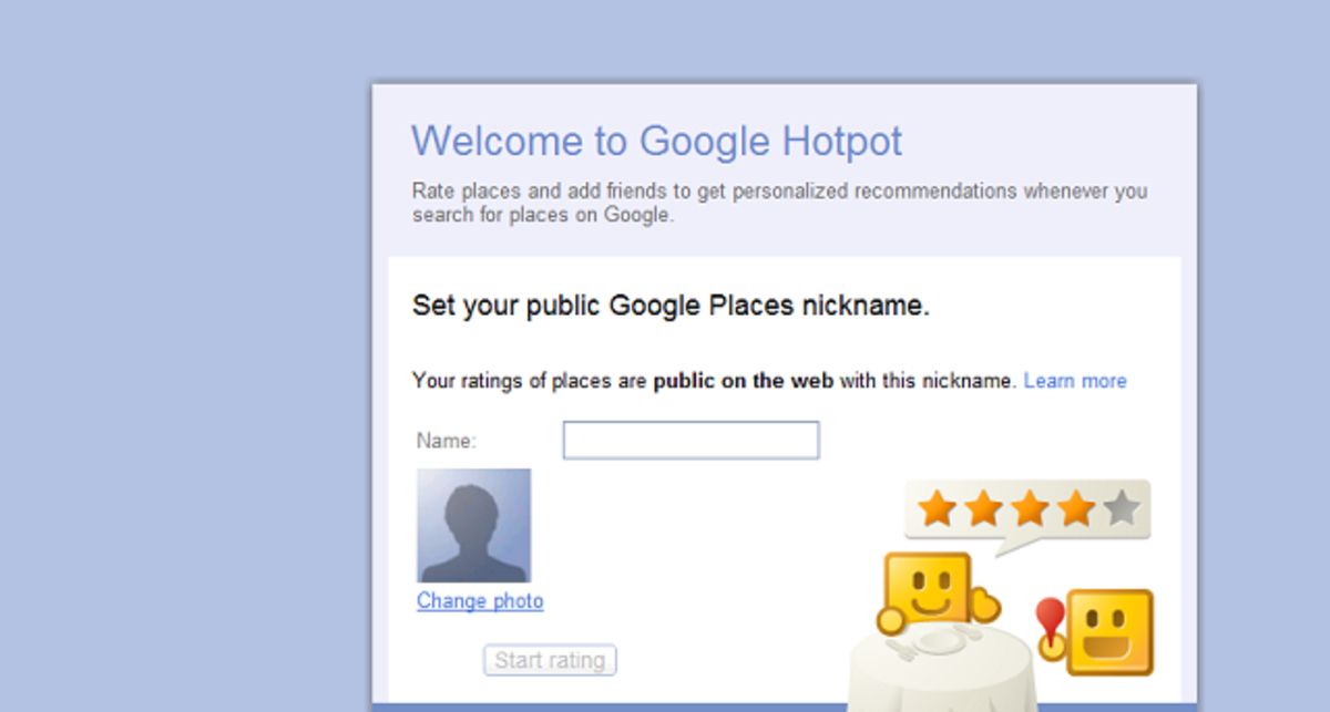Google запустила рекомендательный сервис Hotpot
