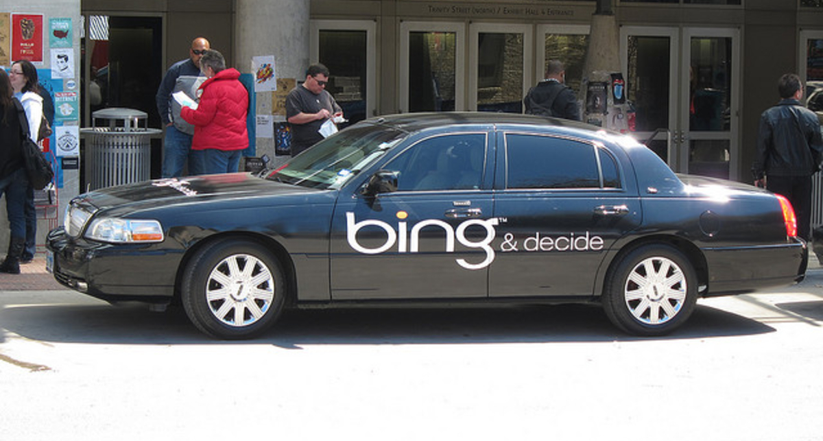 Поисковик Bing обогнал по популярности Yahoo!