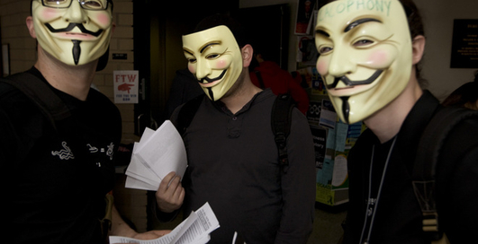 Anonymous взломали сайт Министерства обороны Сирии