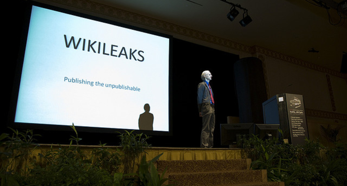 Массовой атаке подвергся сайт WikiLeaks