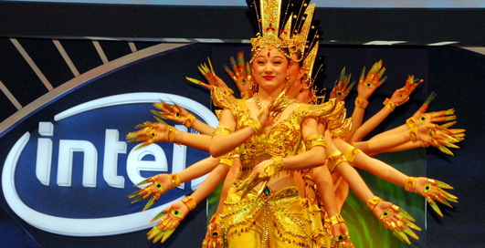 Intel готовит планшет и смартфон на платформе Android