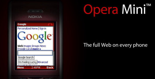 Компания Opera обновила мобильный браузер Opera Mini до v5.1