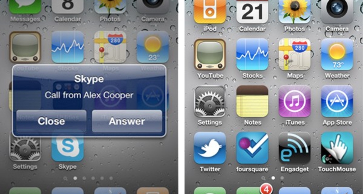 Skype для iPhone получил многозадачность