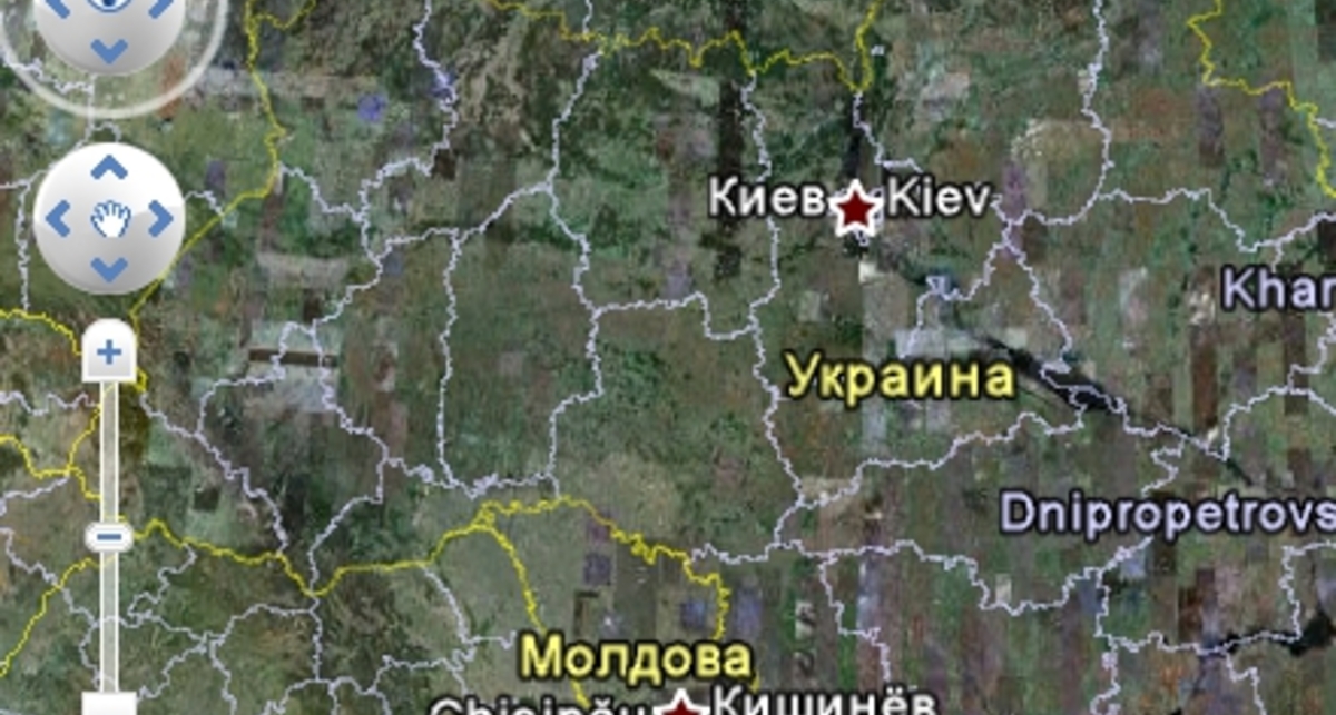 В Google Earth будет отображаться прогноз погоды