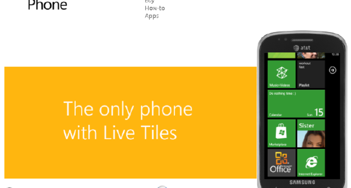 Microsoft представила новую мобильную платформу Windows Phone 7