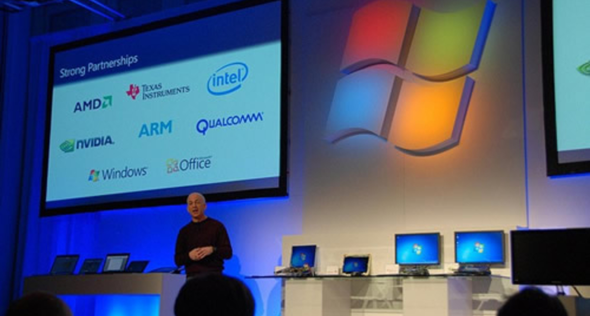 Microsoft провела первую демонстрацию Windows 8 (фото)