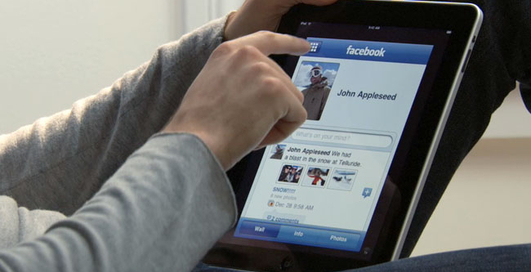 iPad получит своё Facebook приложение