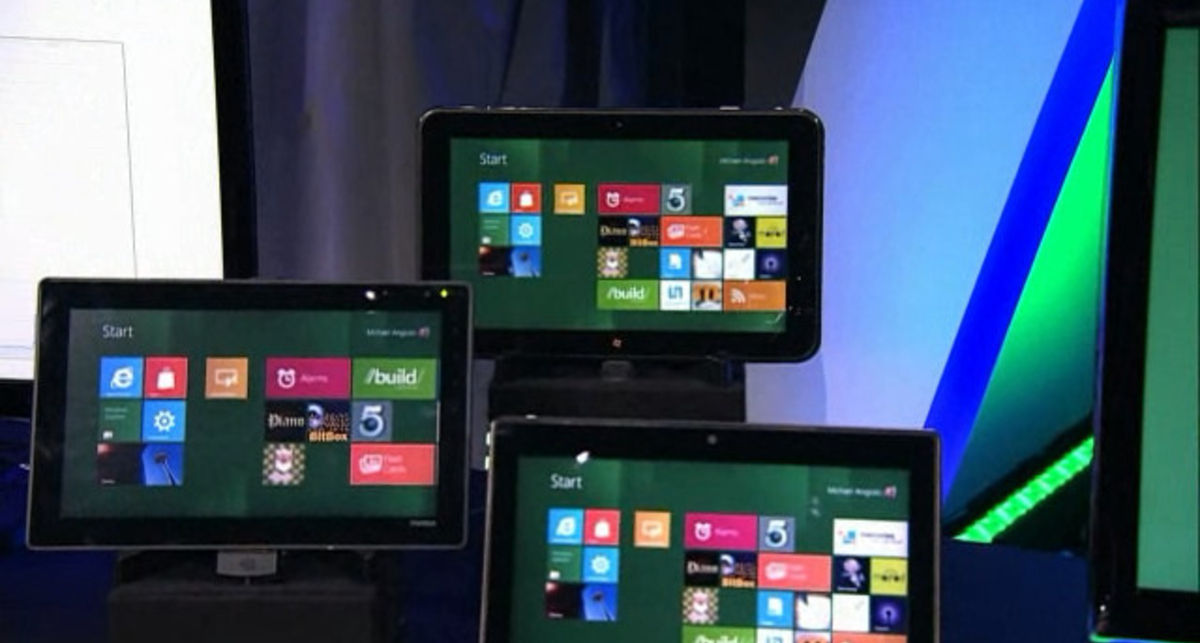 Сегодня будет показана Windows 8