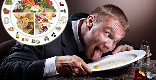 Раздельное питание для мужчин - полезное, но "голодное"