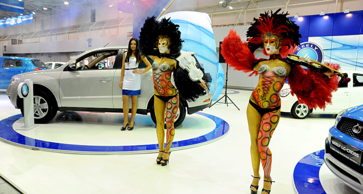 SIA 2012: Китайская экспансия – BYD, Chery и Geely в Киеве