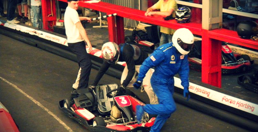 Гоночная радость или сколько стоит покататься на картах?