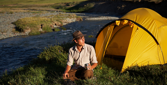 Как сделать походную горелку (видео)