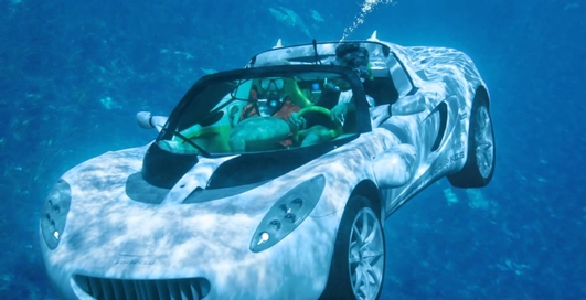 Тачки Ихтиандра: 5 ярких авто-амфибий