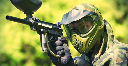 Пейнтбол - развлечение настоящих мужчин