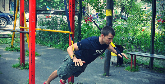 Выиграй тренажер TRX вместе с man.tochka.net