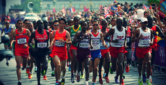 Как осилить марафонскую дистанцию (инфографика)