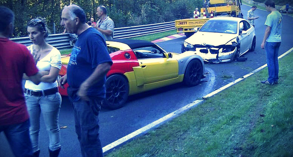 ТОП-5 аварий Нюрбургринга (видео)