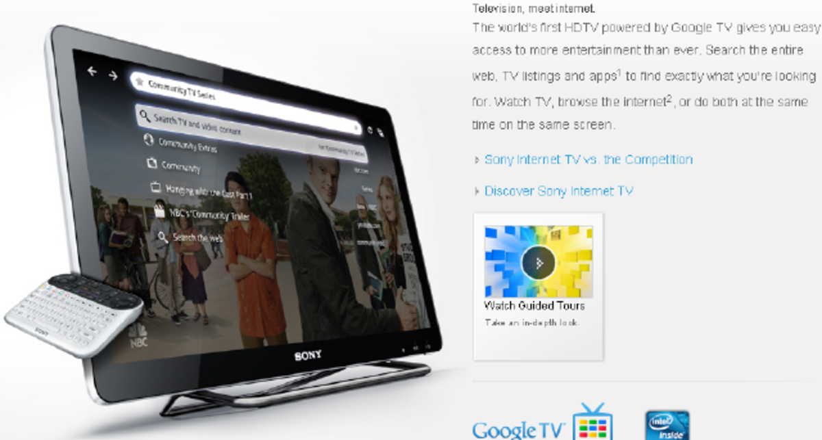 Google TV показала свои телевизоры
