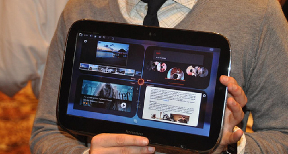 Lenovo выпускает свой планшет