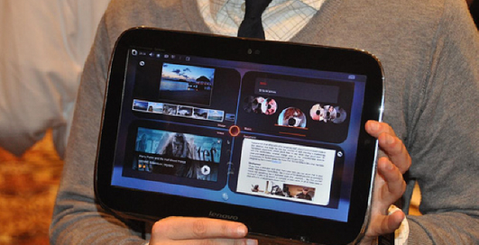 Lenovo выпускает свой планшет