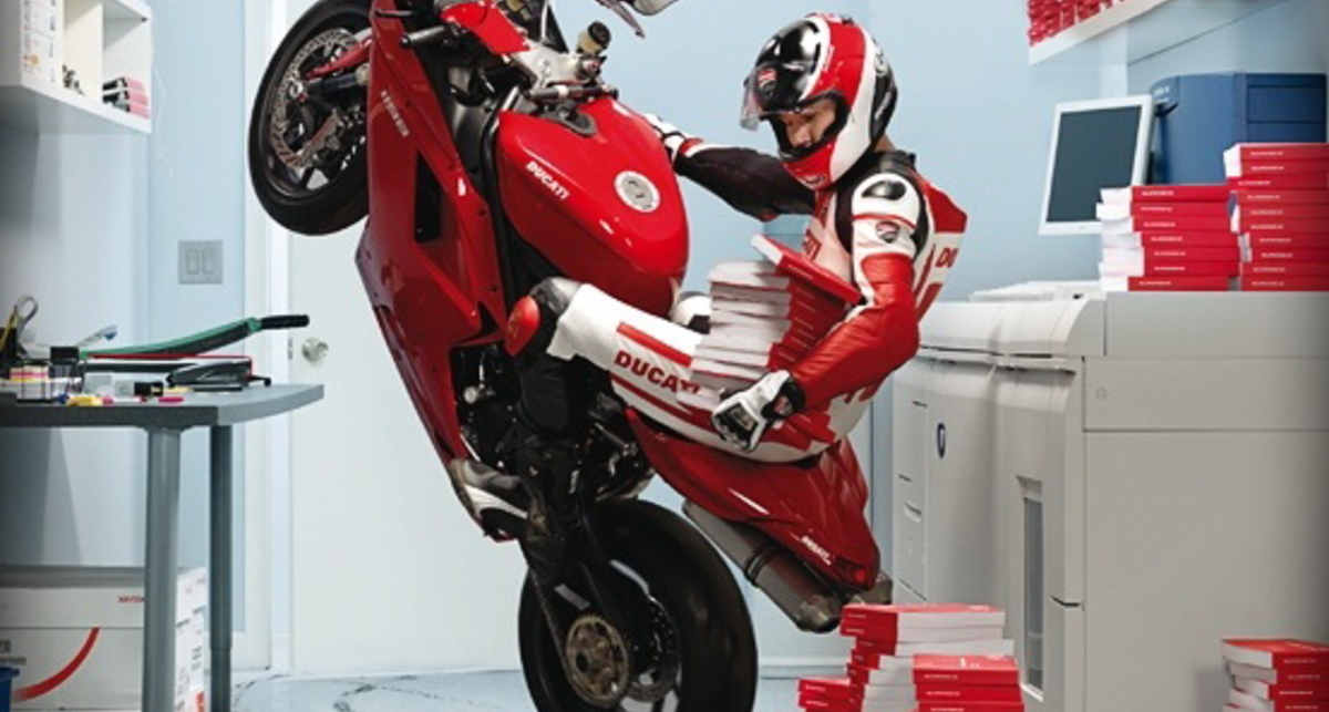 Мотоциклы Ducati  и принтеры Xerox: что общего?