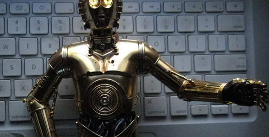 Роботы-актеры сыграли в фантастической пьесе (видео)