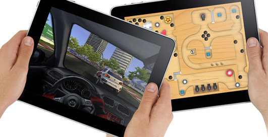 Планшеты становятся популярными игровыми платформами