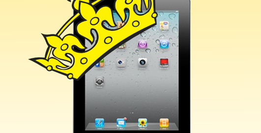 Её Величеству преподнесли iPad 2