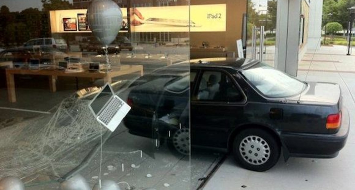 Ниндзя-неудачник совершил попытку ограбления Apple Store
