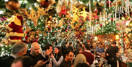 Новый год в ресторане