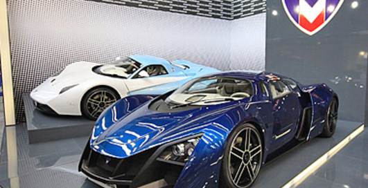 Во Франкфурте дебютировала Marussia в новом кузове