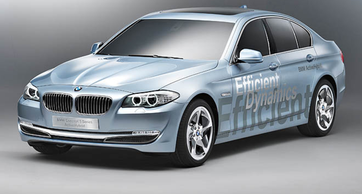 «Пятерка» BMW станет гибридом