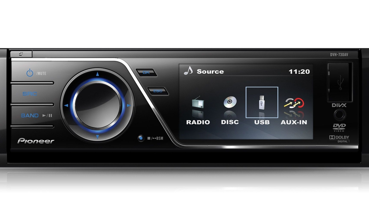 Pioneer представила новинку: DVH-730AV