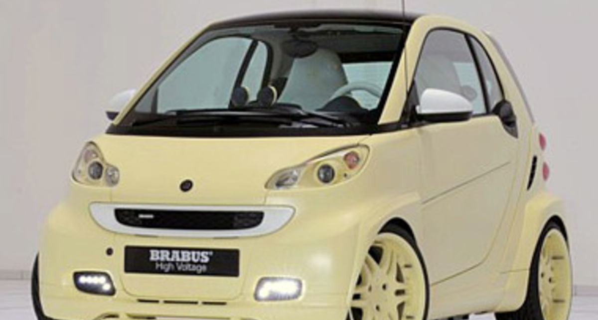 Brabus представил электрокар на базе Smart