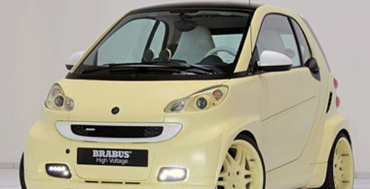 Brabus представил электрокар на базе Smart