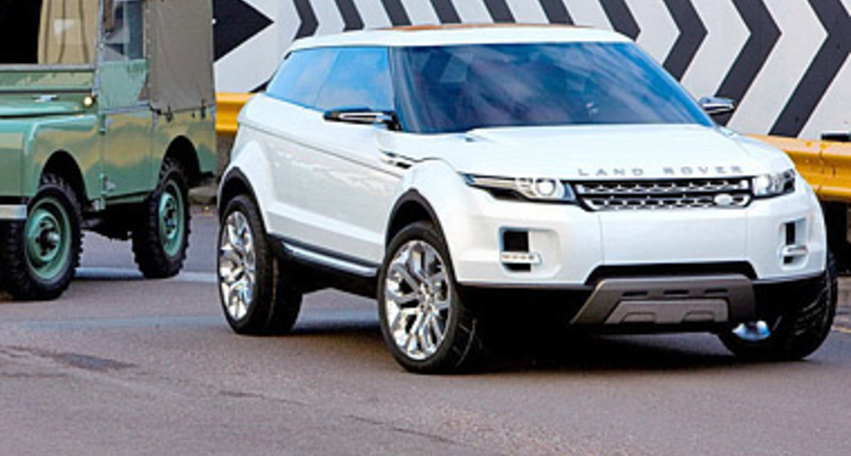Range Rover LRX появится в 2011 году