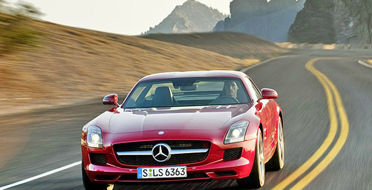 Mercedes-Benz объявил цену суперкара SLS AMG