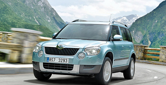 Стартовали продажи Skoda Yeti в Украине