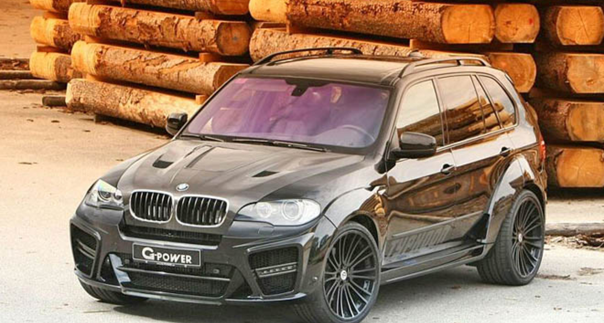 BMW X5 стал «Черной жемчужиной»